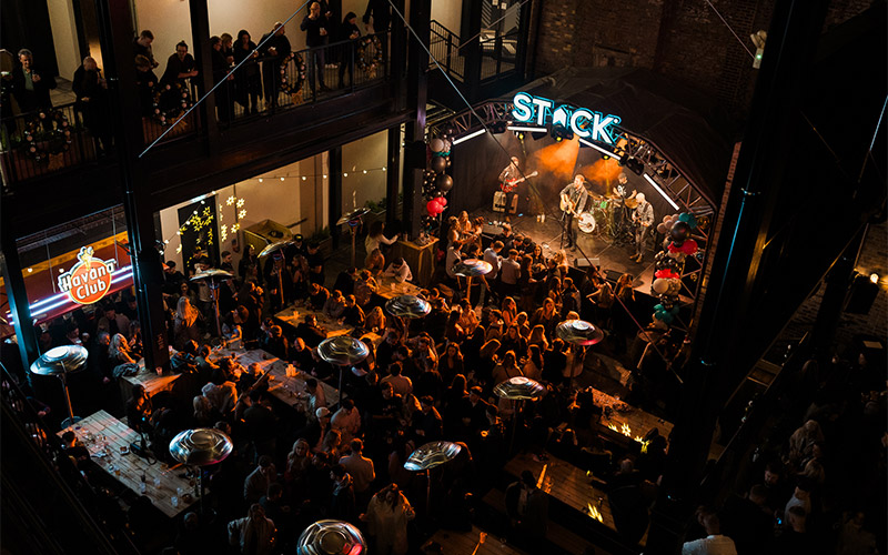 They do all sorts at STACK including live music 
