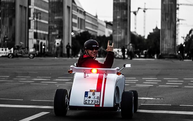 Get your own hot rod car to drive 