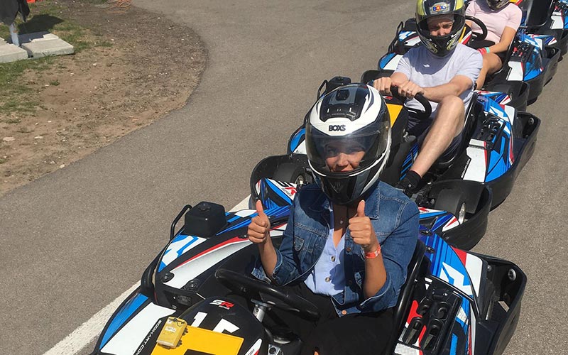 Get private transfers to and from the track 