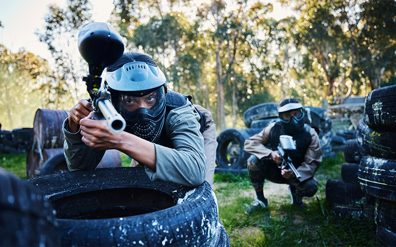 Get 100 paintballs each 