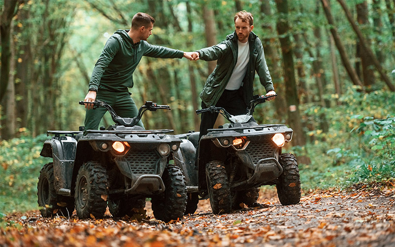 Tackle a lovely woodland course 