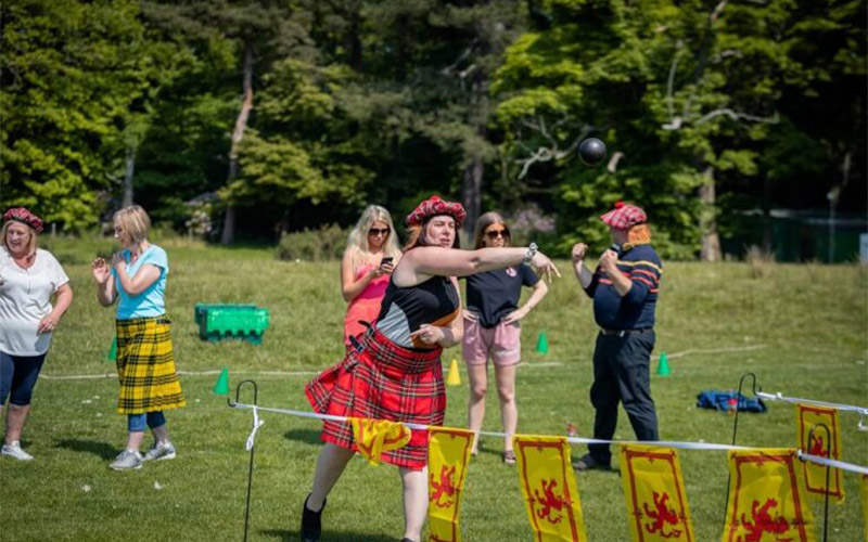 Enjoy some wacky Scottish fun 