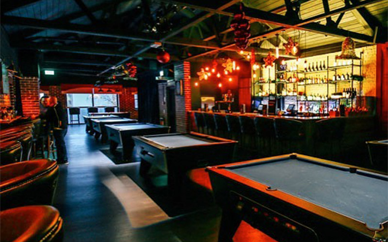 Get two complimentary games of pool 