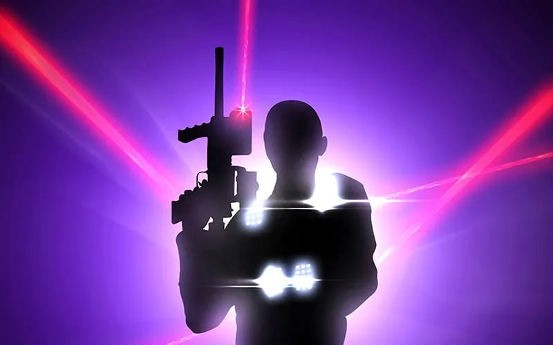  Get to play various laser tag missions