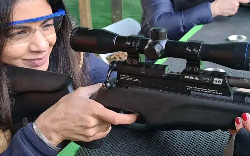 Fire at various different exciting targets 