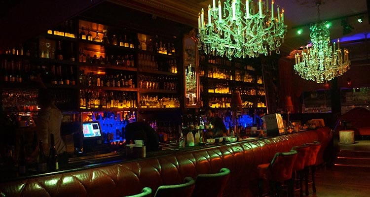 The interiors of Lillie's Bordello