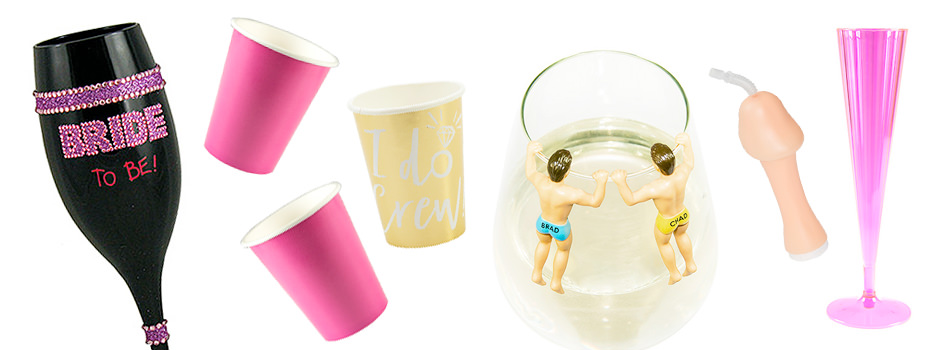 A montage of some of the glasses and cups in our range.