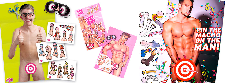 We have loads of different pin the willy games to choose from.