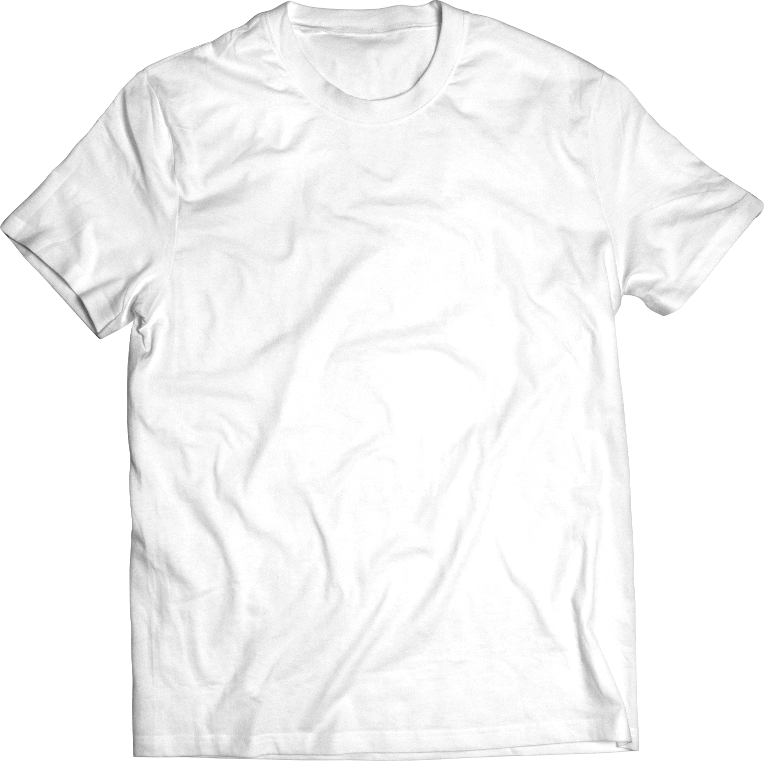 An image of a white t-shirt