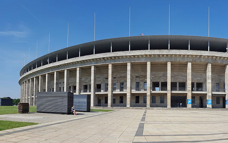 A stadium in Berlin