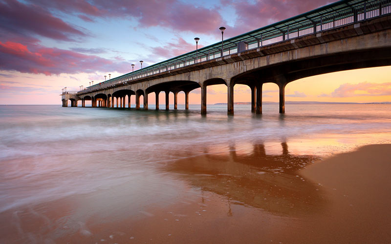 A bridge in Bournemouth