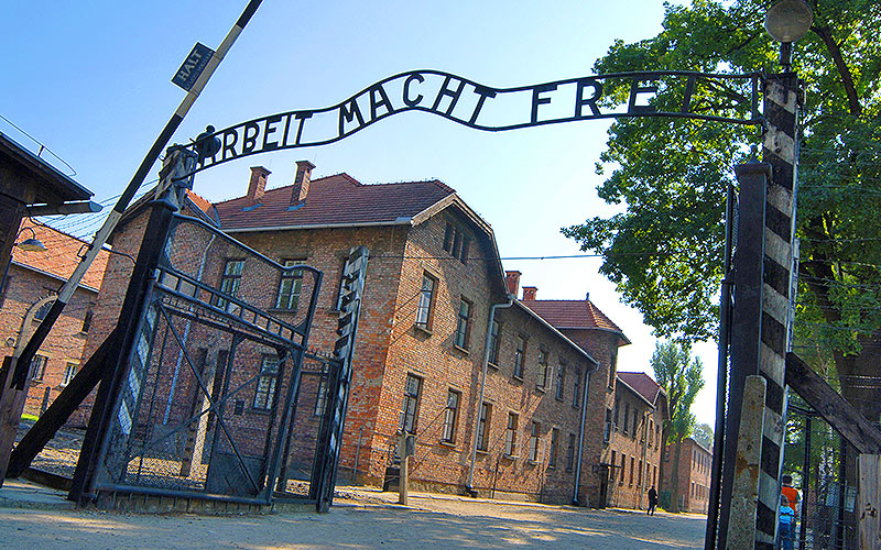 A prisoner of war camp in Krakow