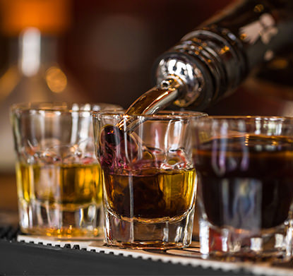 Average Price of a shot - Rank #1