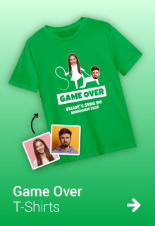 Game Over - Stag Do T-shirt