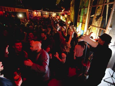 People on the dance floor at Filthy