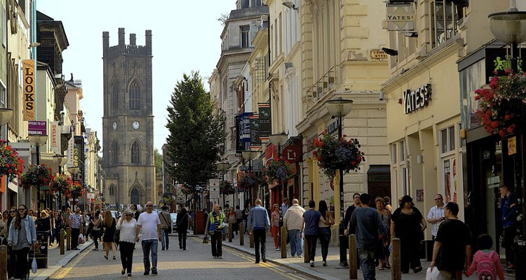 Ropewalks area of Liverpool