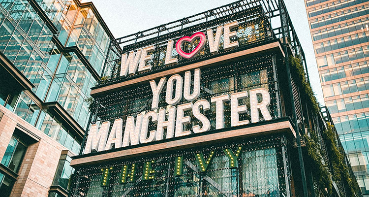 Spinningfields in Manchester