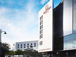 The exterior of Clayton Hotel Birmingham