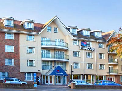 Exterior of Travelodge Bournemouth