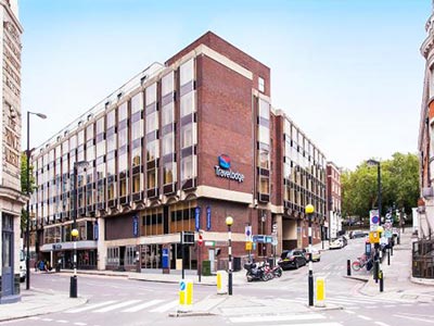 Exterior of Travelodge Kings Cross Royal Scot
