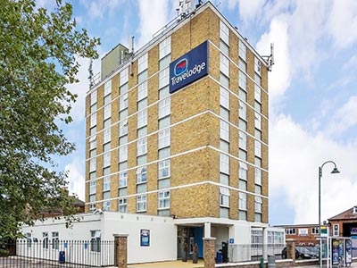 The exterior of Travelodge Southampton
