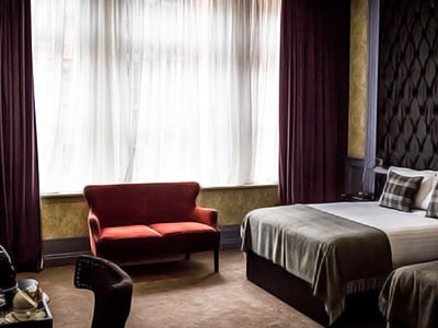 One of the rooms within The Exchange