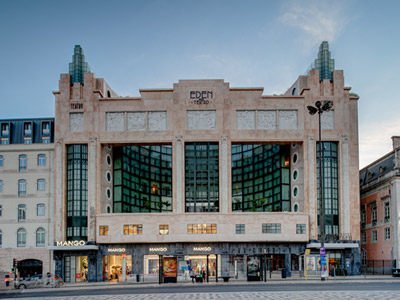 The exterior of VIP Executive Eden Aparhotel in Lisbon