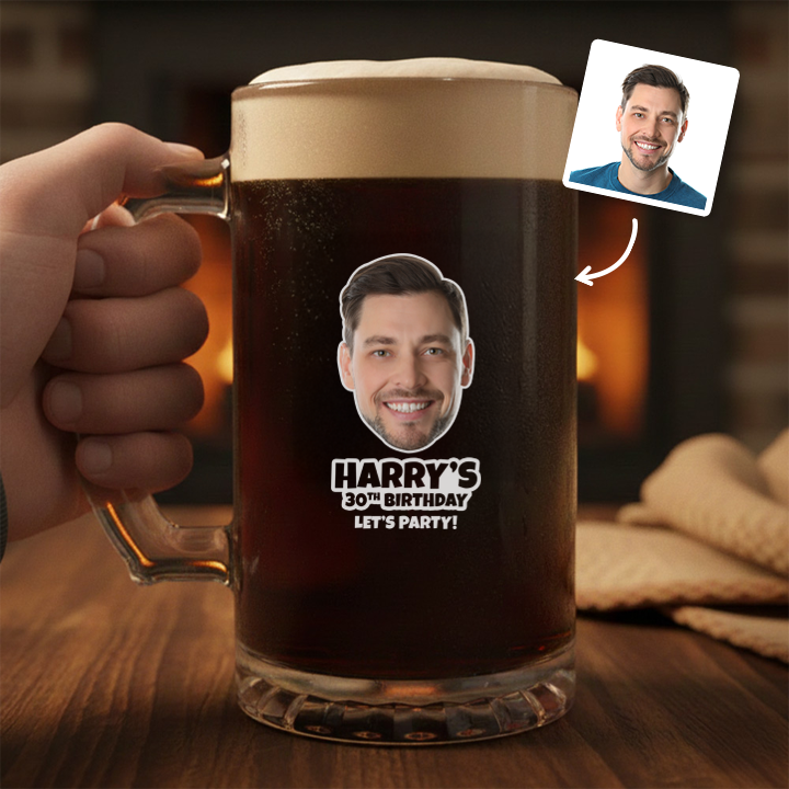 Photo Print Birthday - 30th Stein