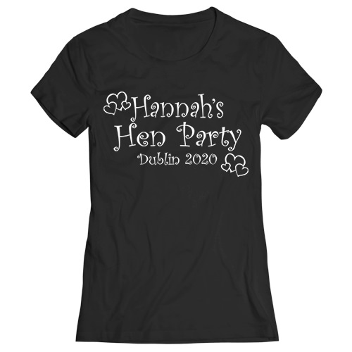 Personalised Hen Night T Shirts 50 Designs From £7 99 Printed In