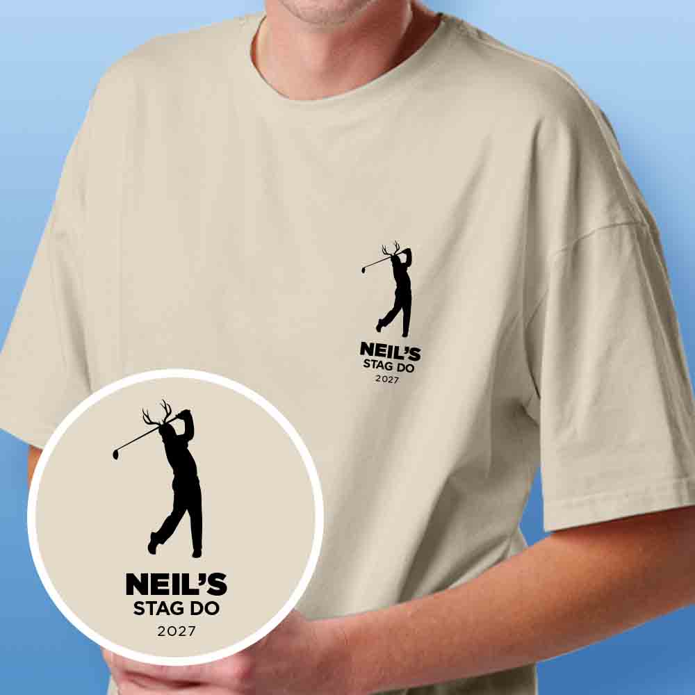 Golf Stag T-Shirt