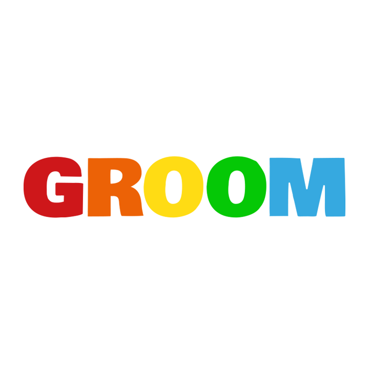 Rainbow Groom T-Shirt - zoom view'