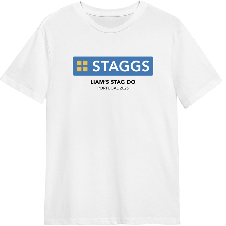 Staggs T-Shirt - front view