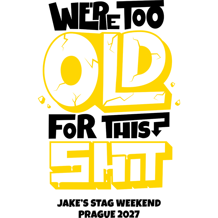 Too Old T-Shirt - zoom view'