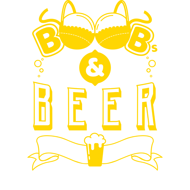 Boobs & Beer T-Shirt - zoom view'