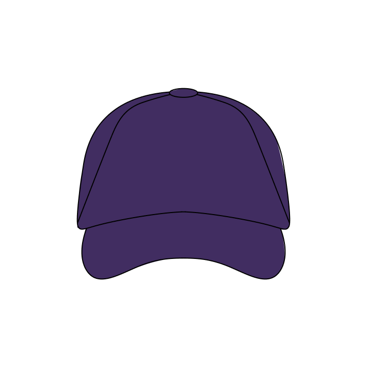Front Multi Flag Design Golf Tour Cap