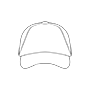 Clubs Design Society Golf Cap - Front View