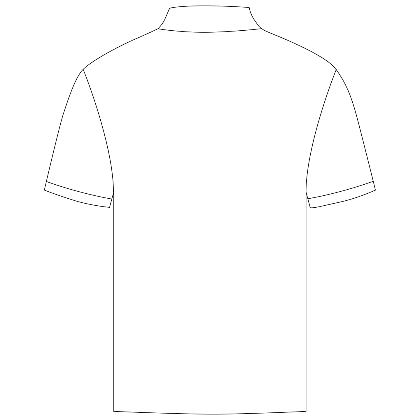 Back Drinks Crest Golf Tour Polo