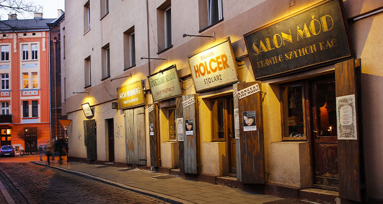 The Jewish Quarter in Krakow.