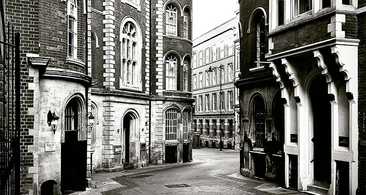 Lace Market in Nottingham