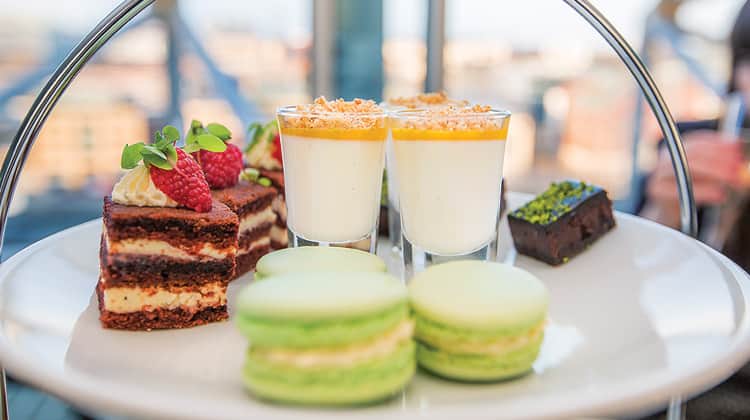SIX Afternoon Tea top layer