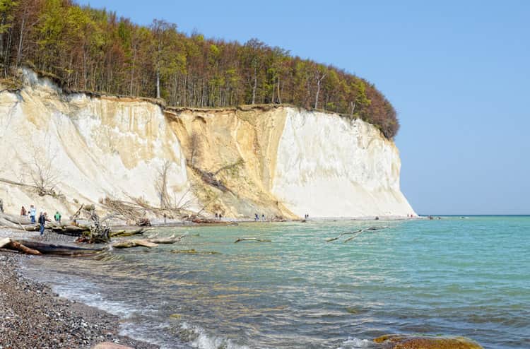 white cliffs of Rugen Island
