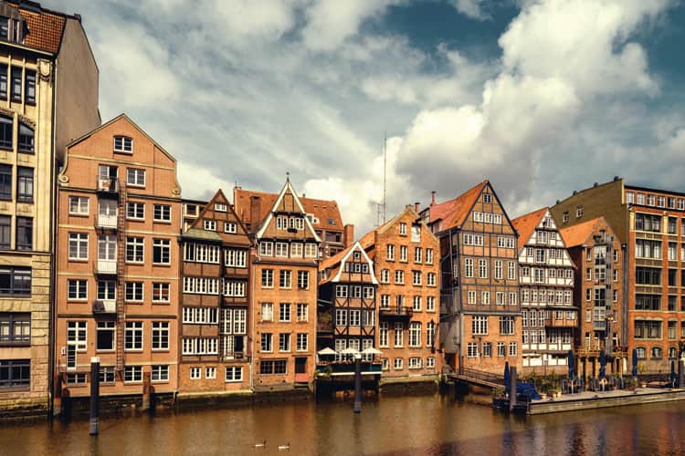 The Warehouse District in Hamburg