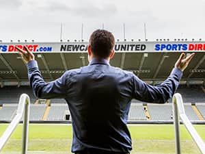 Matt Mavir at St James' Park