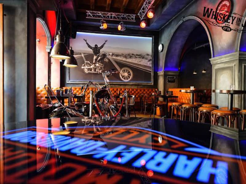 The interior of Whisky in the Jar bar / restaurant, Poznan