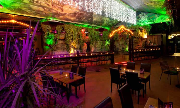 Interiors of Dtwo club in Dublin