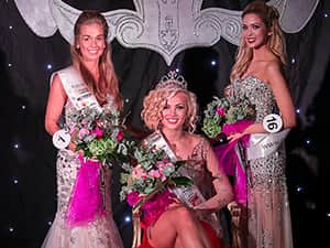 Winner of Miss Newcastle and runners up