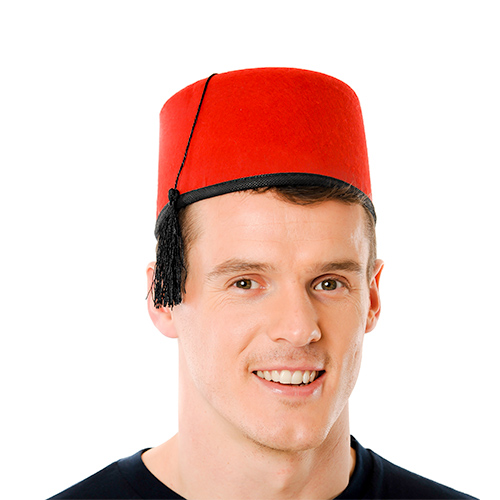 Red Fez Hat Product Image