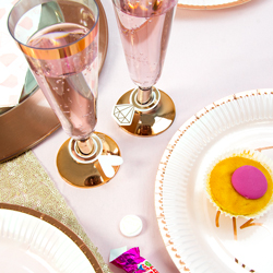 Team Bride Glass Marker x10 designs with white background