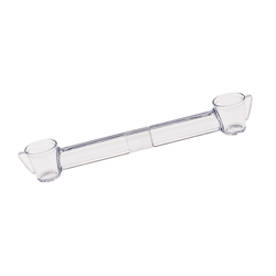 Wingman Shooter Glass assembled with white background