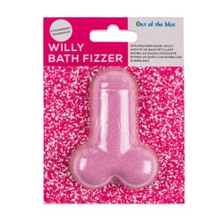 Willy bath bomb in its packaging
